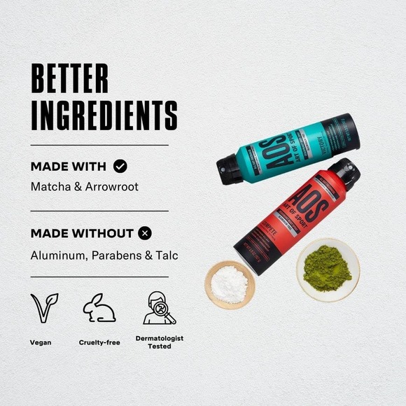 2 Pack Lot AOS Art of Sport Compete Deodorant Body Spray Energizing Citrus - Picture 4 of 6